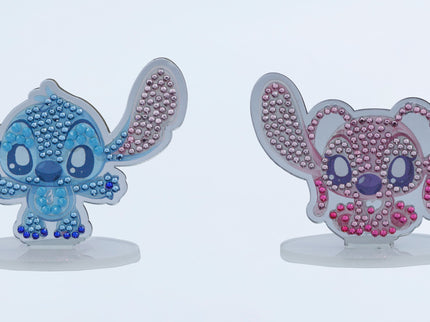 DISNEY STITCH Crystal Art 3D teemantpilt Stitch ja Angel