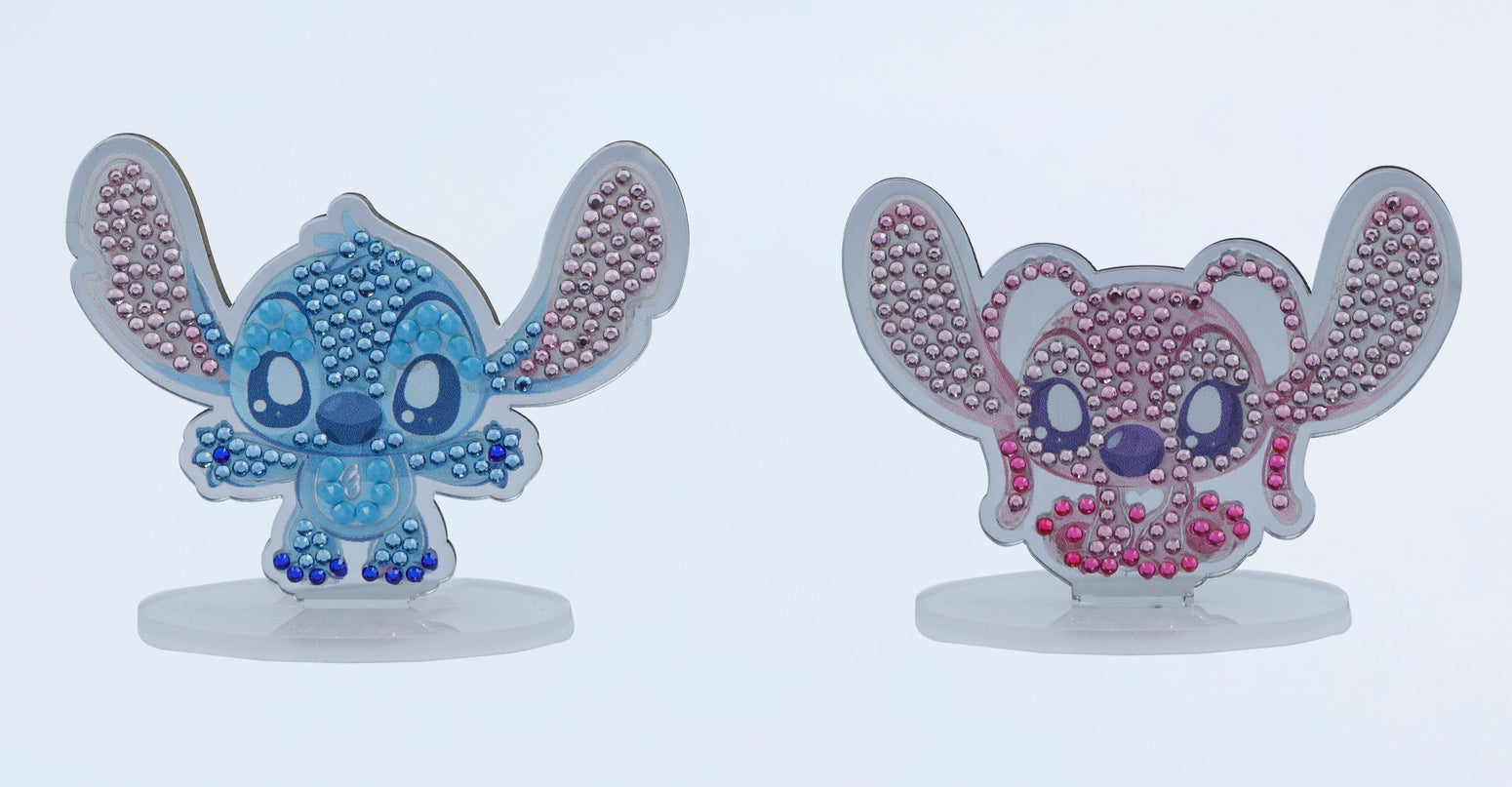 DISNEY STITCH Crystal Art 3D teemantpilt Stitch ja Angel