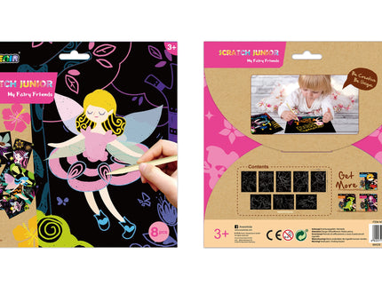 AVENIR Kraapimismäng väikelastele: minu haldjasõbrad