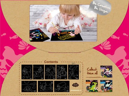 AVENIR Kraapimismäng väikelastele: Väike merineitsi