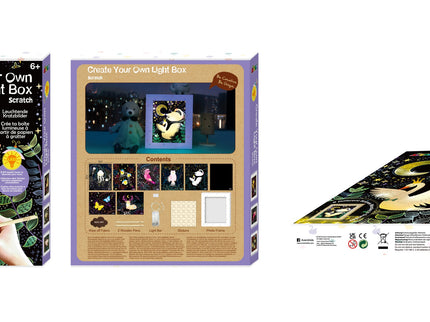 AVENIR Kraapimiskomplekt: Loo oma valguskast