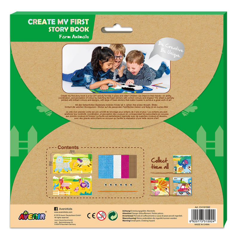 AVENIR Loon oma esimese juturaamatu: Taluloomad