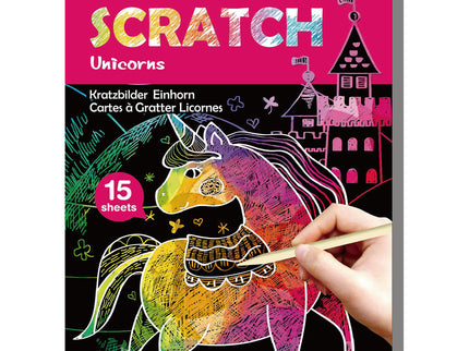 AVENIR Minikraapimiskomplekt: Ükssarvikud