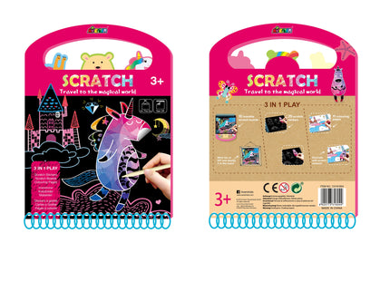 AVENIR Kraapimismäng Reis võlumaailma.