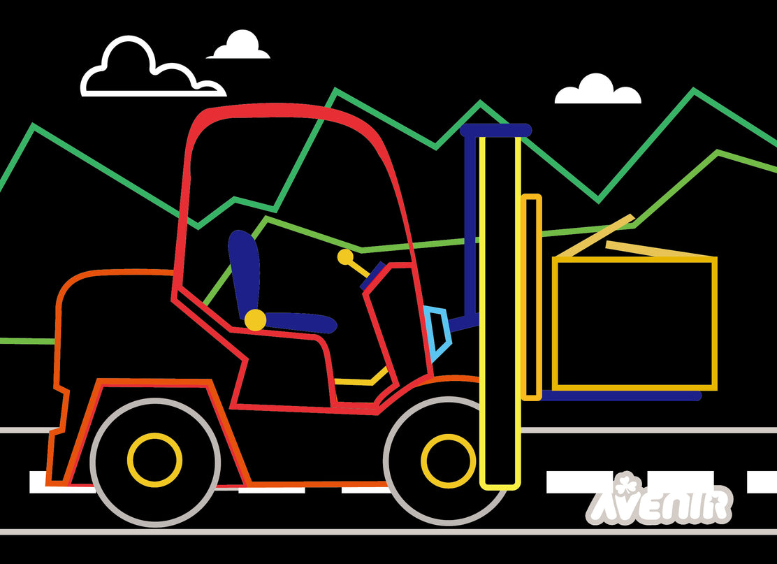 AVENIR kraapimiskomplekt Ehitusmasinad