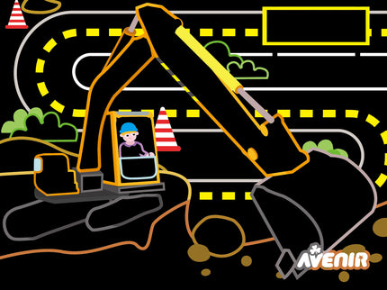 AVENIR kraapimiskomplekt Ehitusmasinad