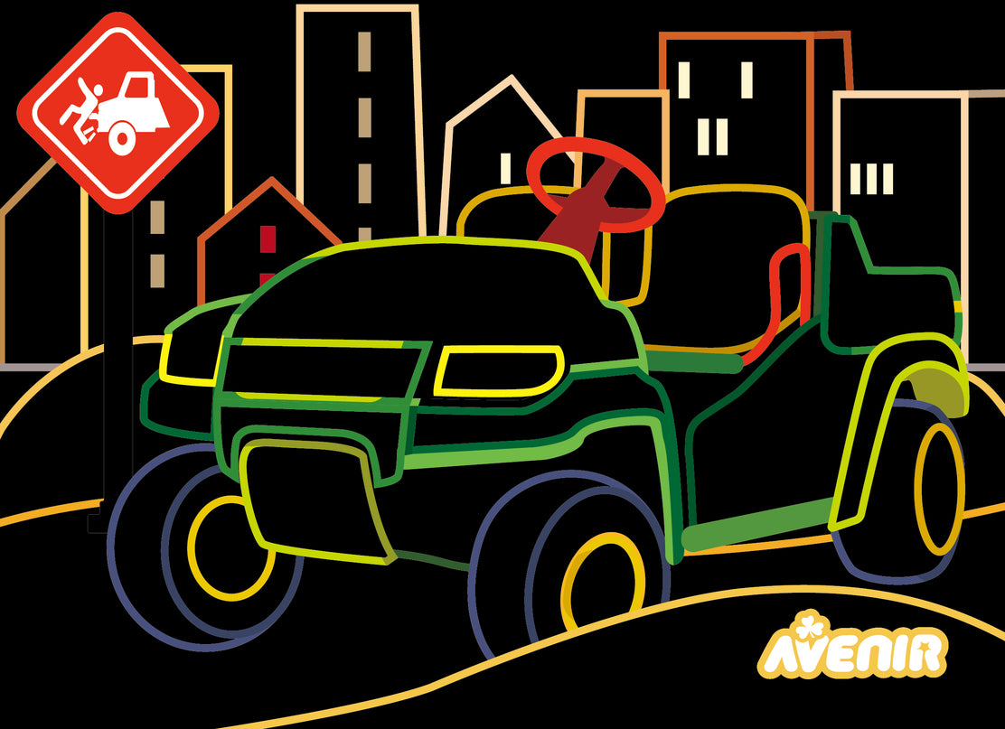 AVENIR kraapimiskomplekt Ehitusmasinad