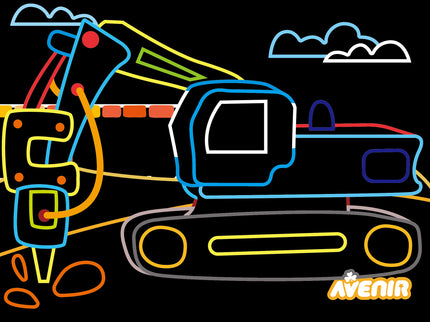 AVENIR kraapimiskomplekt Ehitusmasinad