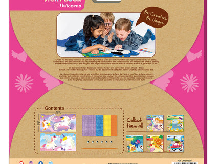 AVENIR Kraapimismäng Looge oma esimene juturaamat: Mosaiik lastele - Ükssarvikud