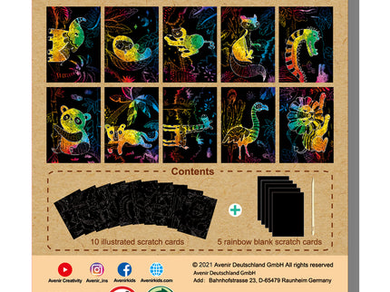 AVENIR Kraapimismäng: Loomad