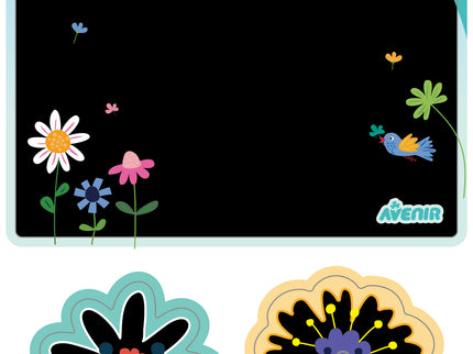 AVENIR kraapimiskomplekt Lilled