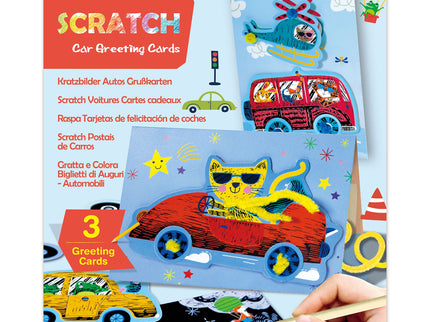 AVENIR kraapimiskomplekt Autod