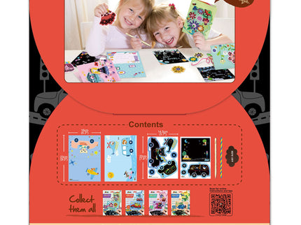 AVENIR kraapimiskomplekt Autod