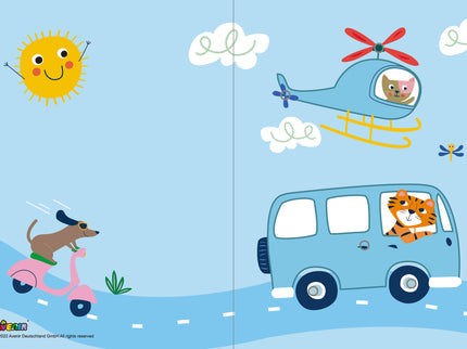 AVENIR kraapimiskomplekt Autod