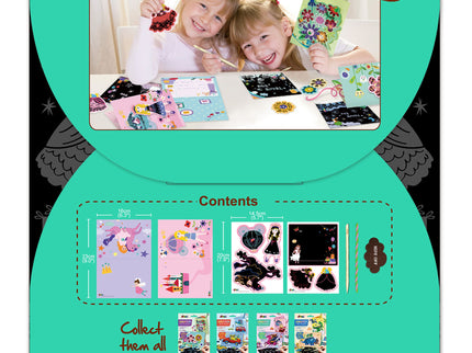 AVENIR kraapimiskomplekt Printsessid