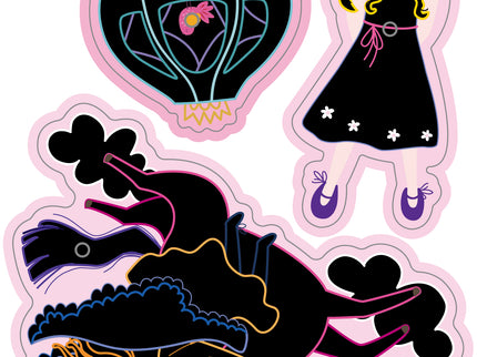 AVENIR kraapimiskomplekt Printsessid