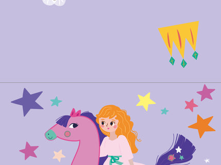 AVENIR kraapimiskomplekt Printsessid