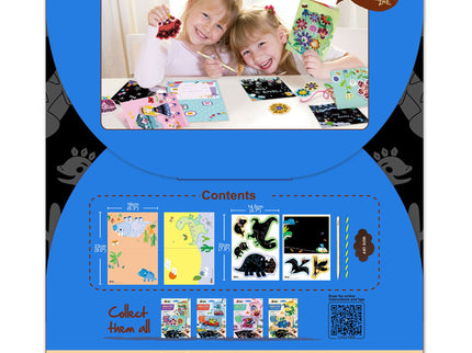 AVENIR kraapimiskomplekt Dinosaurused