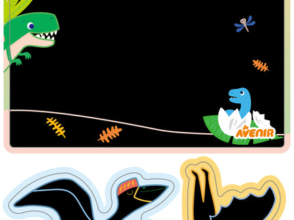 AVENIR kraapimiskomplekt Dinosaurused