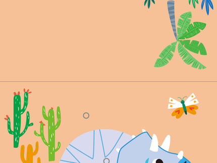 AVENIR kraapimiskomplekt Dinosaurused