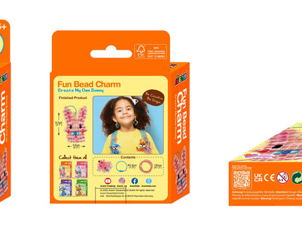 AVENIR Lõbus helmestega ripats: looge omaenda jänku