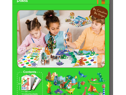 AVENIR Akvarellmaalimine ja origami: Dinosaurused