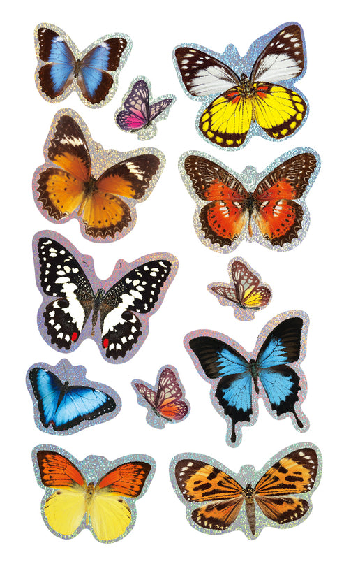 AVENIR 3D kleepsud Liblikad