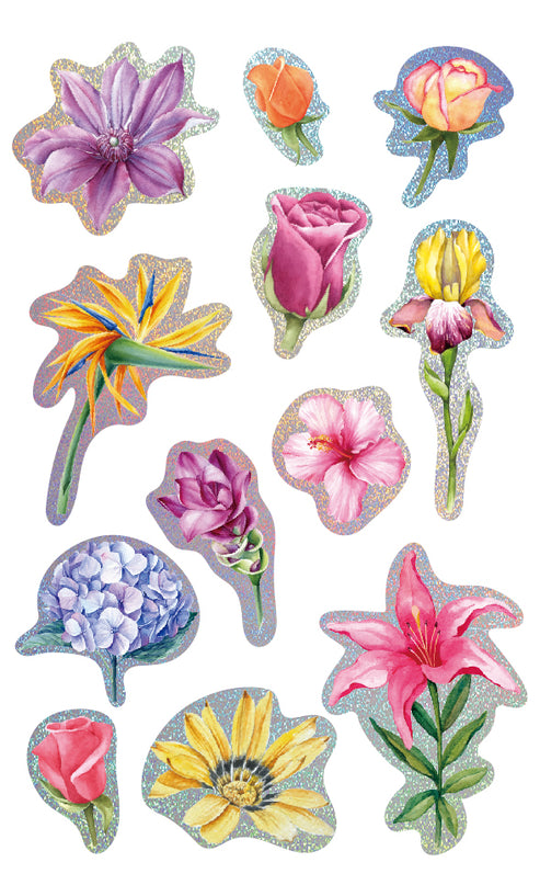 AVENIR 3D kleepsud Lilled