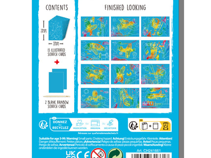 AVENIR Mini kraapimiskomplekt Lennukid