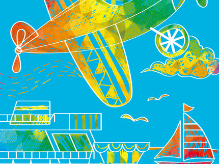 AVENIR Mini kraapimiskomplekt Lennukid