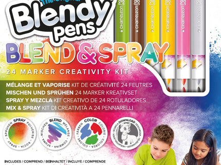 BLENDY PENS loomingukomplekt Spray, 24 osa
