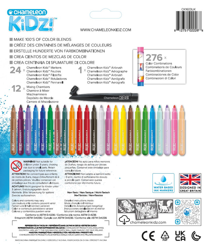 BLENDY PENS loomingukomplekt Spray, 24 osa