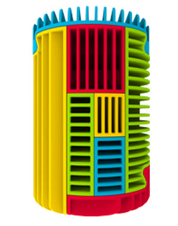 BRAIN TEASER Klassikaline Silinder mänguasi