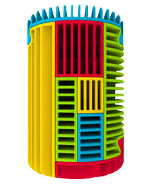 BRAIN TEASER Klassikaline Silinder mänguasi