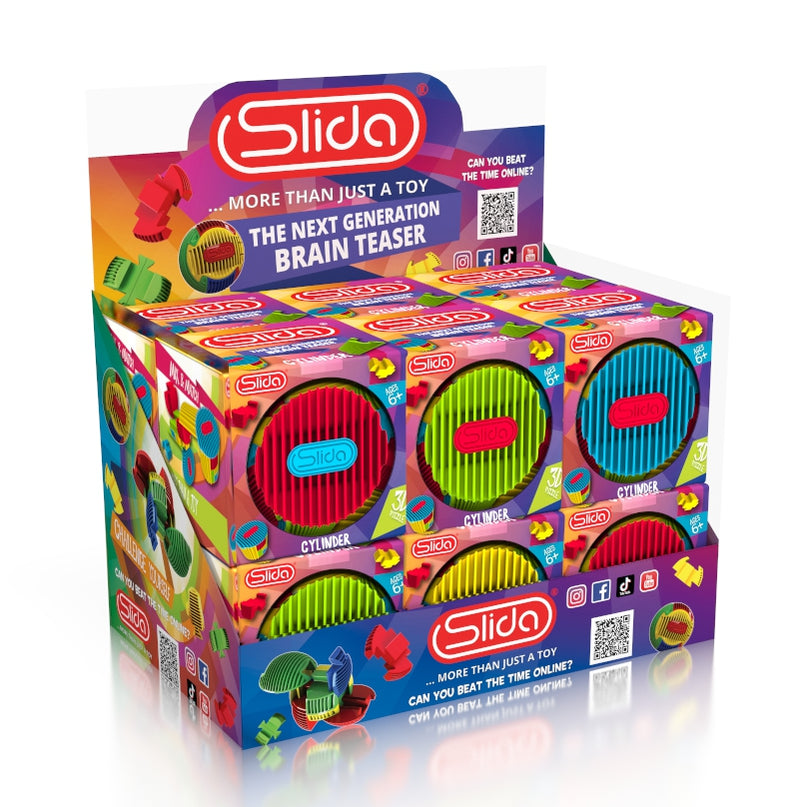 BRAIN TEASER Klassikaline Silinder mänguasi