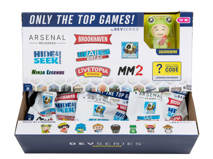 DEV SERIES W1 Figuuri pimepakk Squooshems, 7 cm