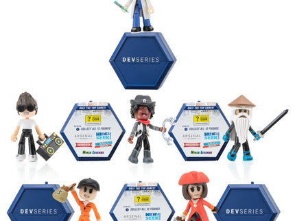 DEV SERIES W1 Figuuri pimepakk, 7 cm