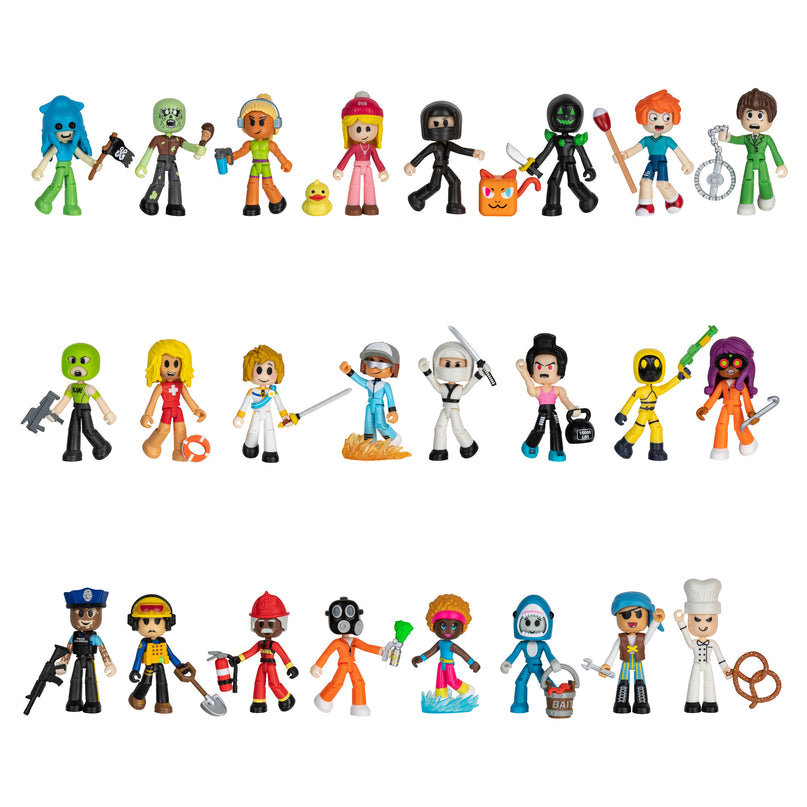 DEV SERIES W2 Figuuri pimepakk, 7 cm