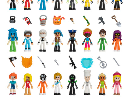 DEV SERIES W2 Figuuri pimepakk, 7 cm