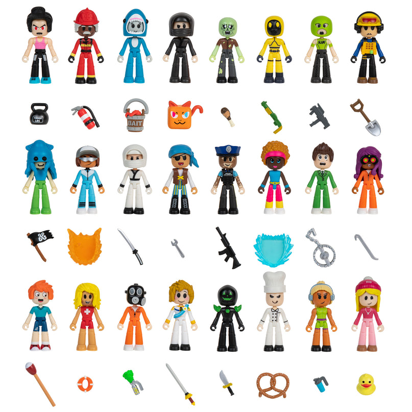 DEV SERIES W2 Figuuri pimepakk, 7 cm