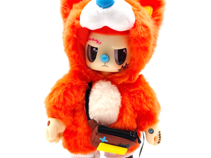 REBEL BEAR pehme mänguasi kotiga, 18 cm