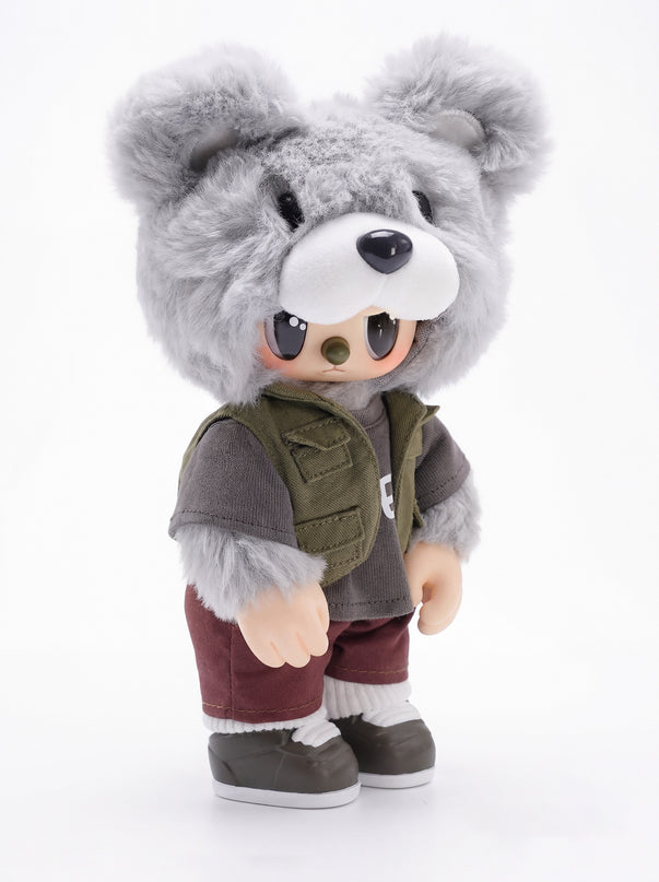REBEL BEAR pehme mänguasi Street, 18 cm