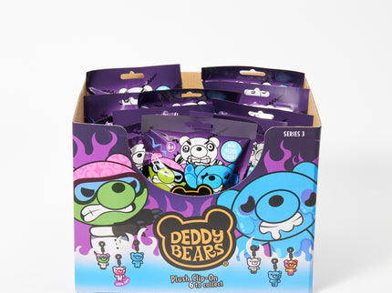 DEDDY BEARS Üllatus pehme seljakoti ripats, 10 cm