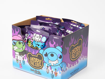 DEDDY BEARS Üllatus pehme seljakoti ripats, 10 cm