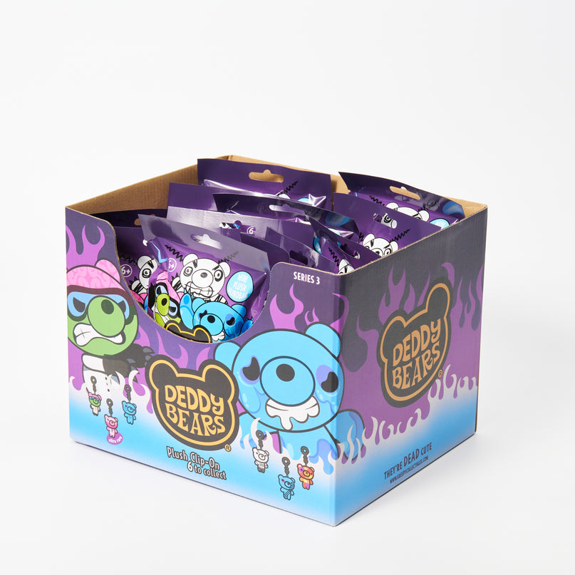 DEDDY BEARS Üllatus pehme seljakoti ripats, 10 cm