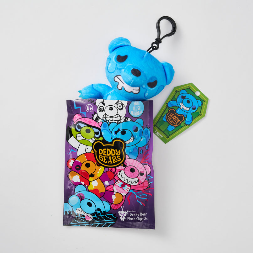 DEDDY BEARS Üllatus pehme seljakoti ripats, 10 cm