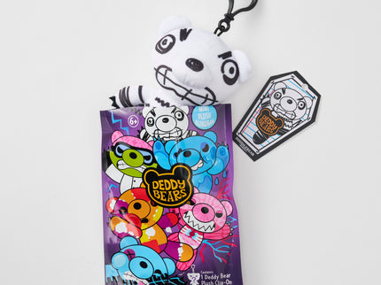 DEDDY BEARS Üllatus pehme seljakoti ripats, 10 cm