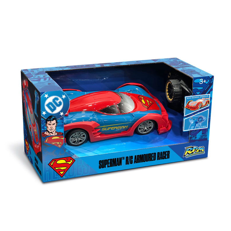 Superman raadioteel juhitav sõiduk Armored Racer, skaala 1:20