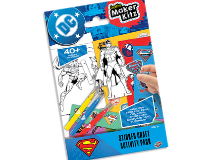 Superman kleepsudega tegevuskomplekt