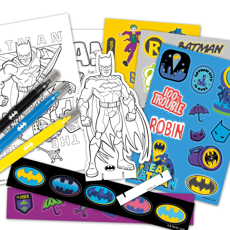 Batman kleepsudega tegevuskomplekt